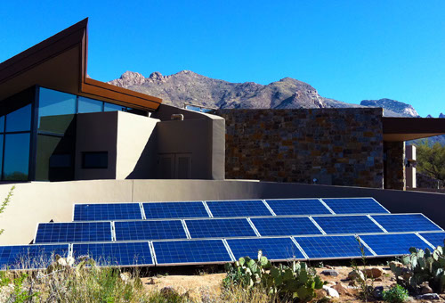 gound mounted solar panel solution